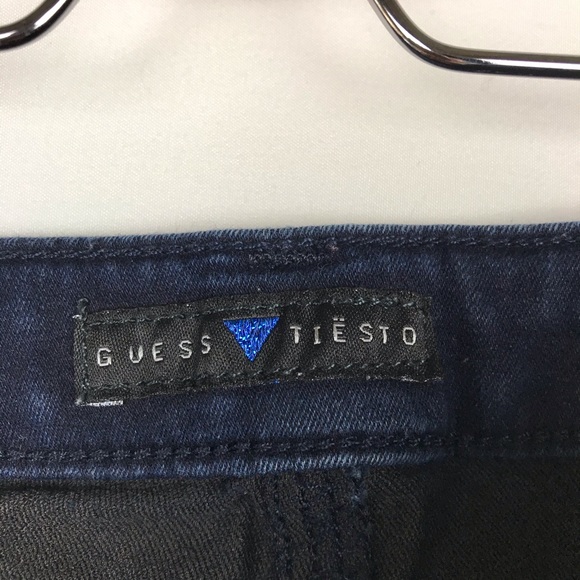 Guess Tiesto Dark Wash Skinny Jeans Size 29 - Picture 6 of 16